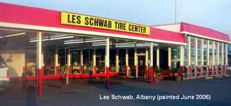 Les Schweb, albany (painted June 2006)