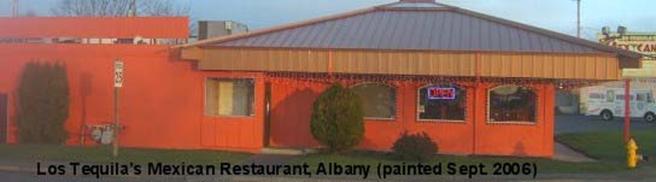 Los Tequila's Restaurant, Albany (painted Sept. 2006)